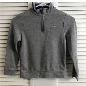 Vineyard Vines Size 6 Quarter Zip Grey